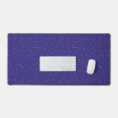 Retro Abstract neonpatroon Bureaumat (Keyboard & Muis)