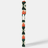 Retro Abstract Patroon iPhone / iPad hoesje (Achterkant / Rechts)