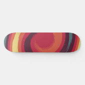Retro Abstract Skateboard (Horizontaal)