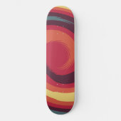 Retro Abstract Skateboard (Voorkant)