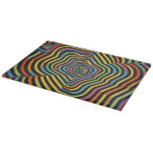 Retro Abstract Snijplank (Hoek)