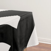 Retro  Abstracte Arches Lines Black White Tafelkleed (Voorbeeld)