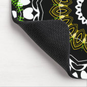 Retro Abstracte Art Design Muismat (Hoek)