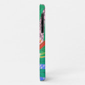 Retro Abstracte boho bladeren patroon Case-Mate iPhone Case (Achterkant/links)