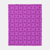 Retro Abstracte Fleece Blanket (Voorkant)