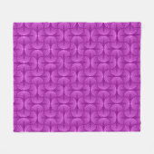 Retro Abstracte Fleece Blanket (Voorkant (Horizontaal))