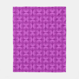 Retro Abstracte Fleece Blanket Deken
