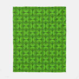 Retro Abstracte Fleece Blanket Deken