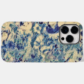 Retro Abstracte Flowers Butterfly Artwork Garden Case-Mate iPhone Case (Achterkant (horizontaal))