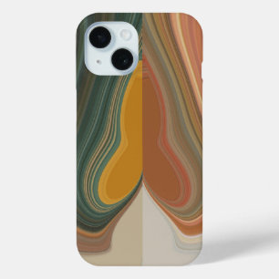 Retro Abstracte kunstdruk