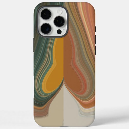 Retro Abstracte kunstdruk Case-Mate iPhone Case (Achterkant)