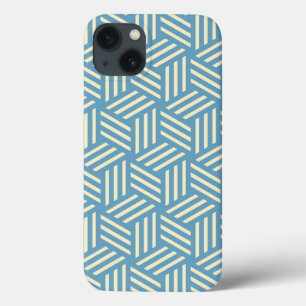 Retro Abstracte optische illusie kubussen patroon  iPhone 13 Hoesje