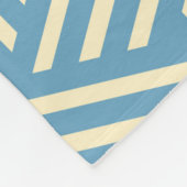 Retro Abstracte optische illusie kubussen patroon  Fleece Deken (Hoek)