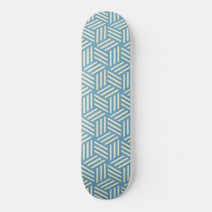 Retro Abstracte optische illusie kubussen patroon Skateboard
