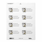 Retro Abuela Gits Etiket (Full Sheet)