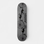 retro acrobatische katten Gang Skateboard (Voorkant)