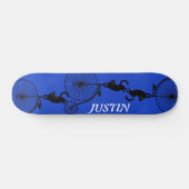  retro acrobatische katten Gang Skateboard (Horizontaal)