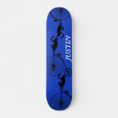  retro acrobatische katten Gang Skateboard (Voorkant)