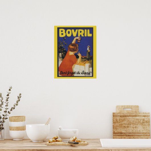 Retro adverteren, Bovril Poster (Keuken)