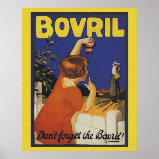 Retro adverteren, Bovril Poster (Voorkant)