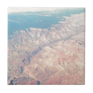 retro aerial grand canyon arizona foto tegeltje