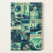 Retro Aesthetisch bord Collage Aangepaste offertes Planner (Achterkant)