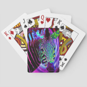 Retro Africa 3-speelkaartopties Pokerkaarten
