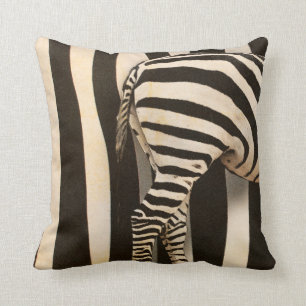Retro African Mountain Zebra Throw Cushion Kussen