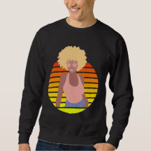 RETRO AFRO KONINGIN - AFRO AMERIKAANSE KONINGIN
