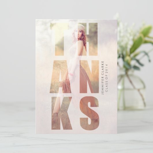 RETRO AFSTUDEERDER | AFSTUDEREN BEDANKT (Staand voorkant)