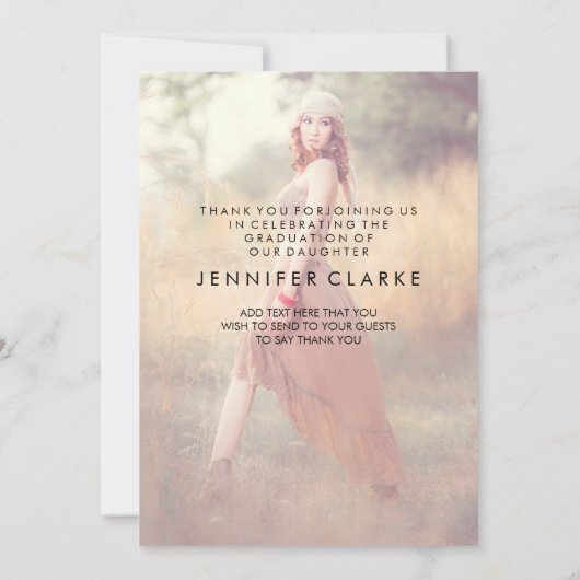 RETRO AFSTUDEERDER | AFSTUDEREN BEDANKT (Achterkant)