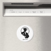 Retro-Afstudeerder Magneet (Insitu (Vaatwasser))