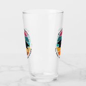 Retro Afstuderen Afstuderen Pet Mortarboard Glas (Links)