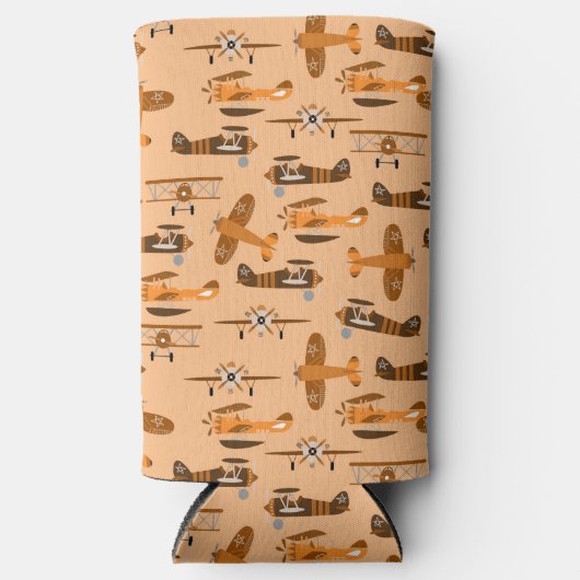 retro-airplane pattern vintage (Voorkant)