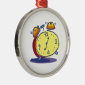 Retro Alarm Clock Ornament (Rechts)