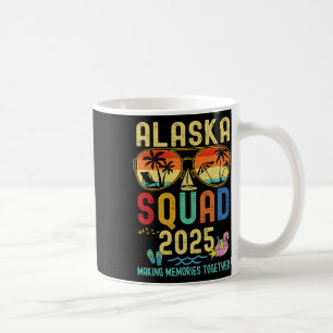Retro Alaska Cruise Vakantie 2025 Familie Vrienden Koffiemok