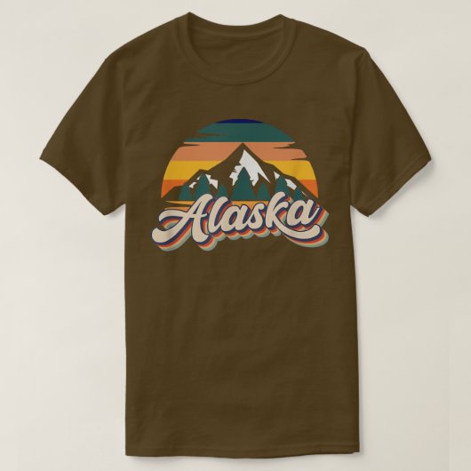 Retro Alaska T-shirt (Design voorkant)