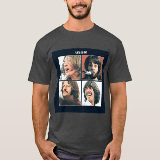 Retro Album retro meisje T-shirt