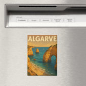  Retro Algarve Portugal reizen Magneet (Insitu (Vaatwasser))