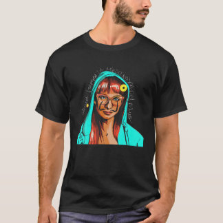Retro-Alicia-Sierra  Gerechtspolitie T-shirt