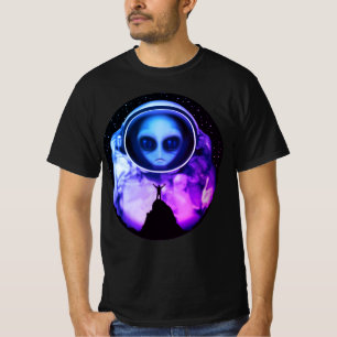 Retro Alien Astronaut T-Shirt