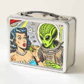 Retro Alien Science Fiction Comics (Achterkant)