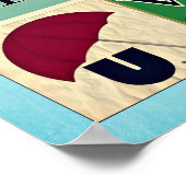 Retro Alphabet Poster (Hoek)