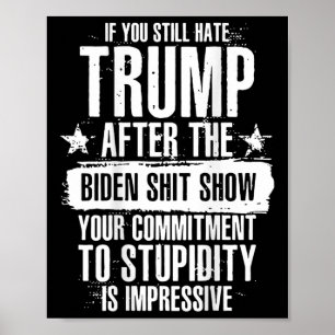 Retro als je Trump nog steeds haat na deze Biden-s Poster