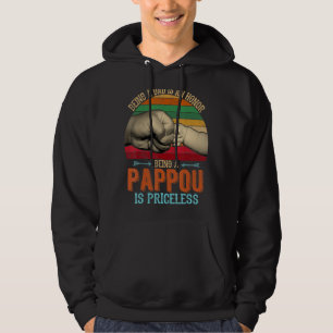 Retro als vader is een eer om Pappou te zijn. Hoodie