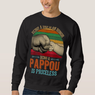 Retro als vader is een eer om Pappou te zijn. Trui