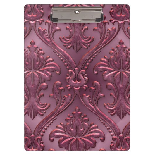 Retro Aluminium Metal Klembord (Voorkant)