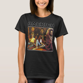 Retro america band rockcadeau voor fans t-shirt