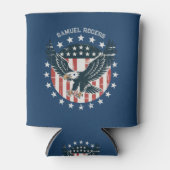 Retro American Eagle  Blikjeskoeler (Voorkant)