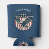 Retro American Eagle  Blikjeskoeler (Achterkant)